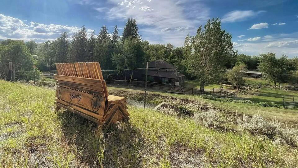 Lander Man Keeps Building Benches For Community And Thieves Keep Stealing Them