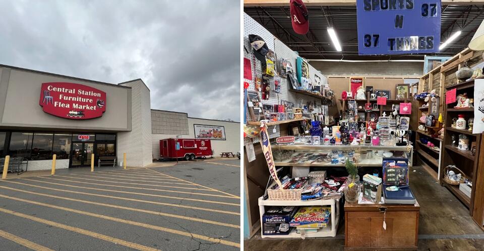 This Arkansas Market Feels Like A Treasure Trove Of Vintage Signs, Retro Furniture, And Collectibles