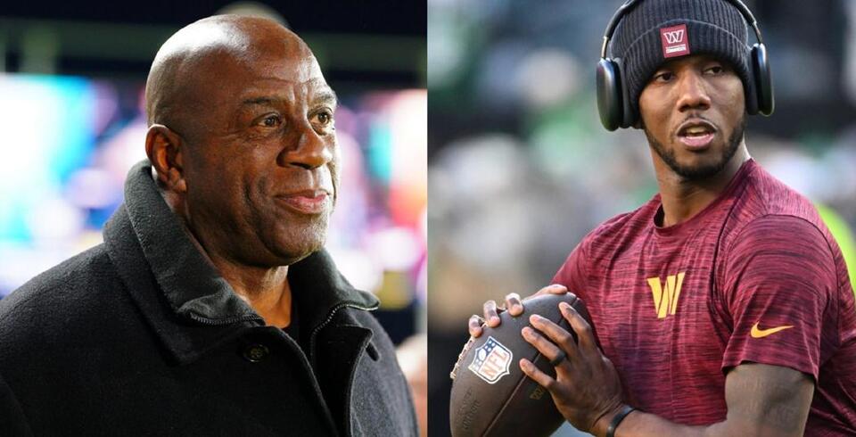 Commanders Part Owner Magic Johnson Left In ‘Disbelief’ After ...