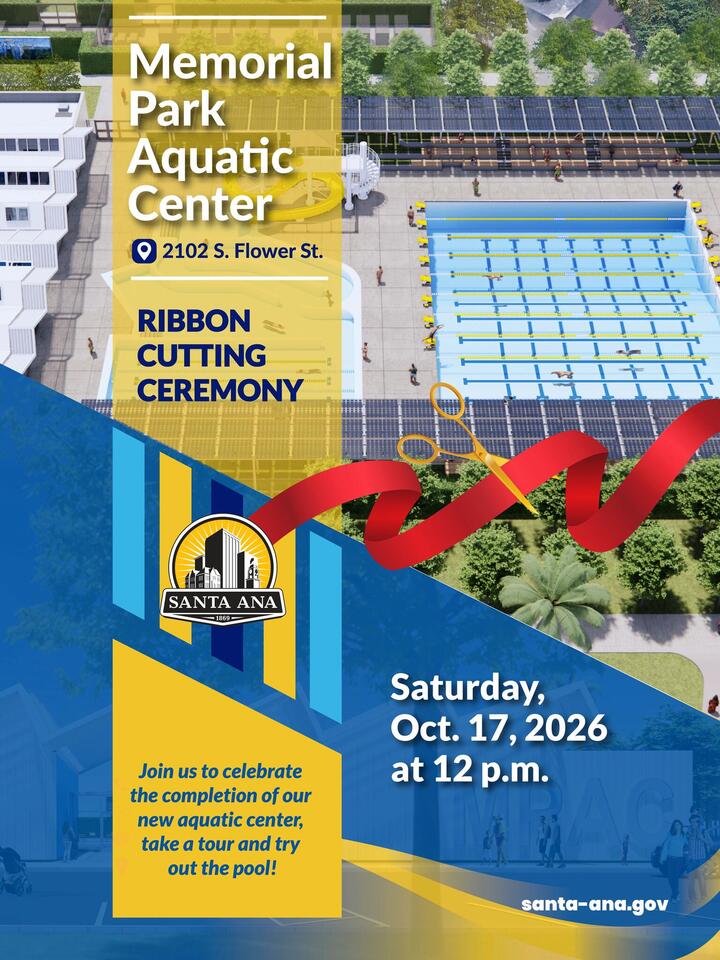 Ribbon cutting for new Memorial Park Aquatic Center - NewsBreak