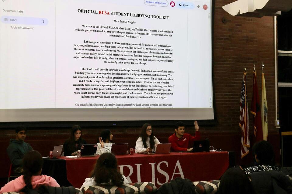 RUSA authorizes Spring 2026 budget, creates lobbying kit, speaks on ...