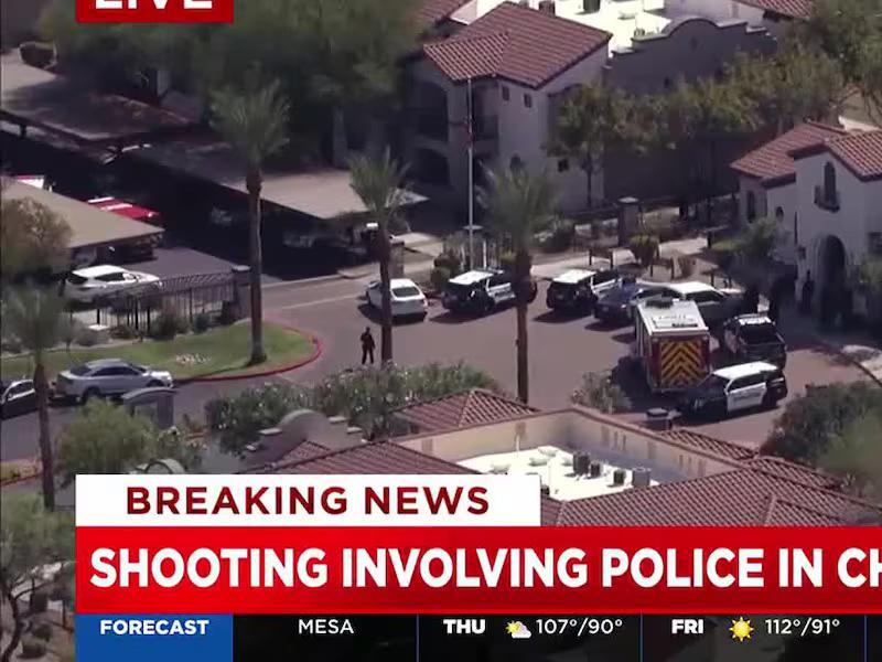 No officers hurt after police shooting in Chandler