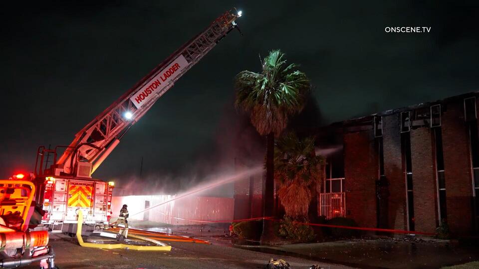 Explosions Heard During Massive Warehouse Fire - NewsBreak