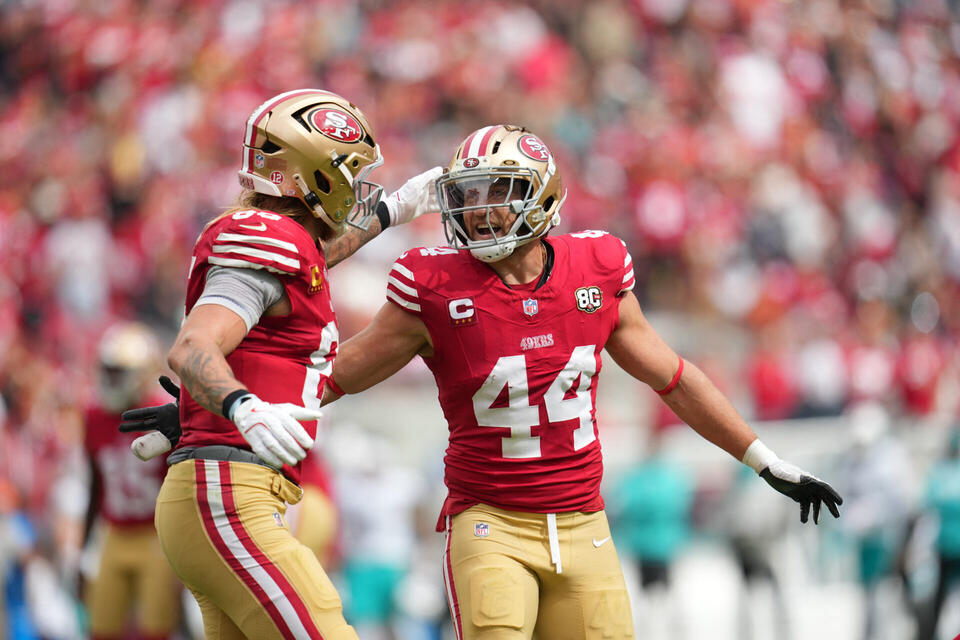 George Kittle trolls NFL over Kyle Juszczyk ‘beer chugging’ fine with ...