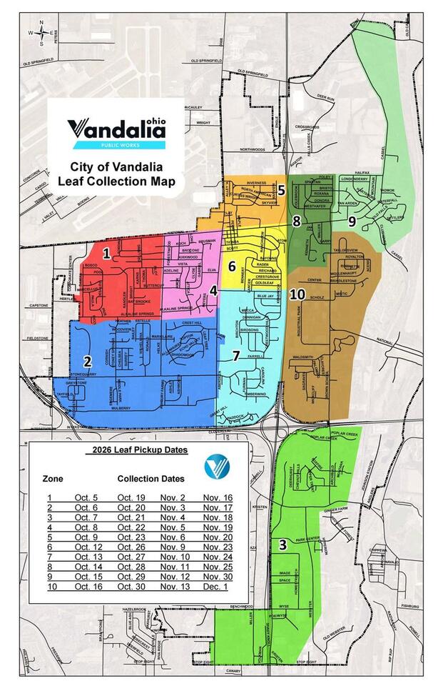 🚧 Vandalia fall leaf pickup runs Oct 5–Dec 1 - NewsBreak