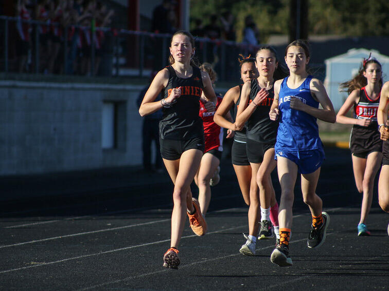 Mountaineer girls triumph again in meet at Castle Rock