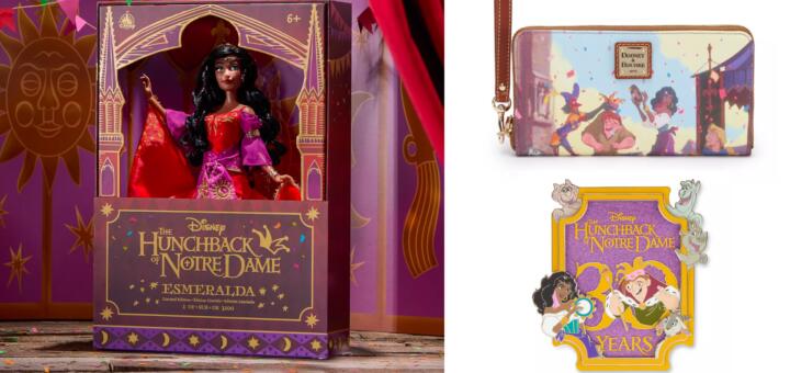 D23-Exclusive ‘The Hunchback of Notre Dame’ 30th Anniversary Merchandise Arrives at the Disney Store