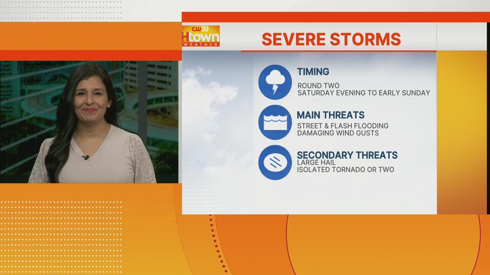 Round two on the way with possible severe storms tonight - NewsBreak