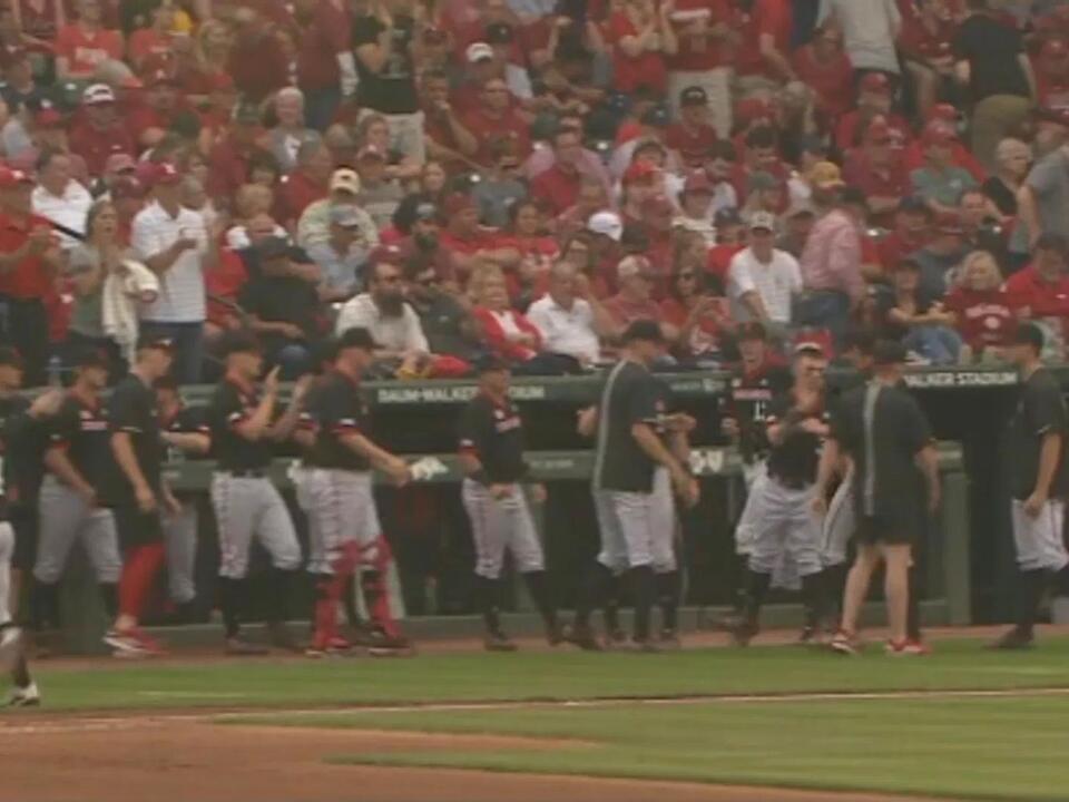 Nebraska vs. Iowa baseball game suspended midmatch due to severe lightning