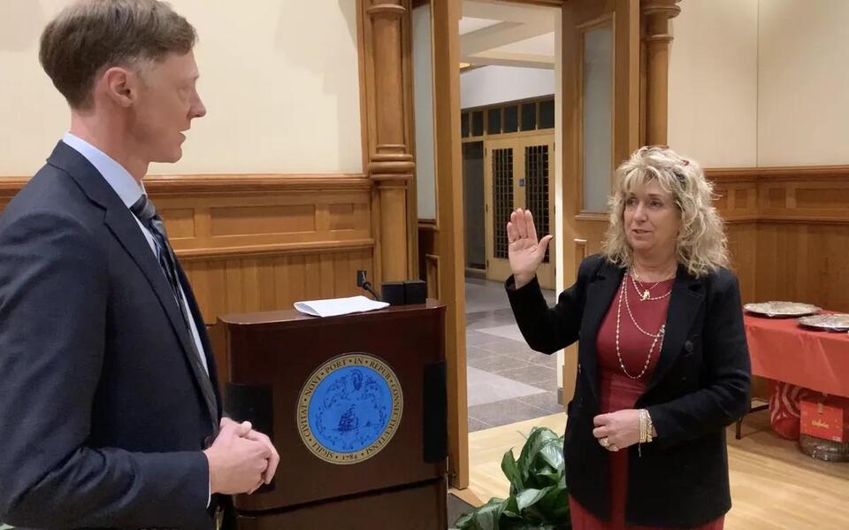 Milone Sworn In As Voting Registrar - NewsBreak