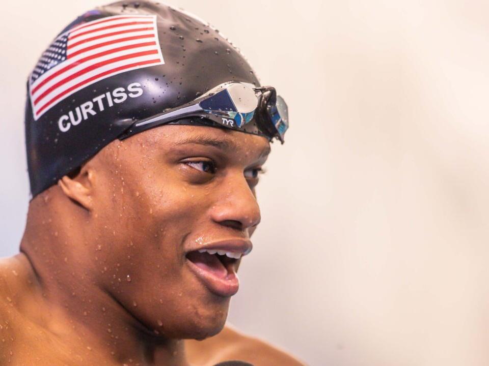 David Curtiss Swims 22.25 50 Free On Night 3 Of Greensboro Sectionals