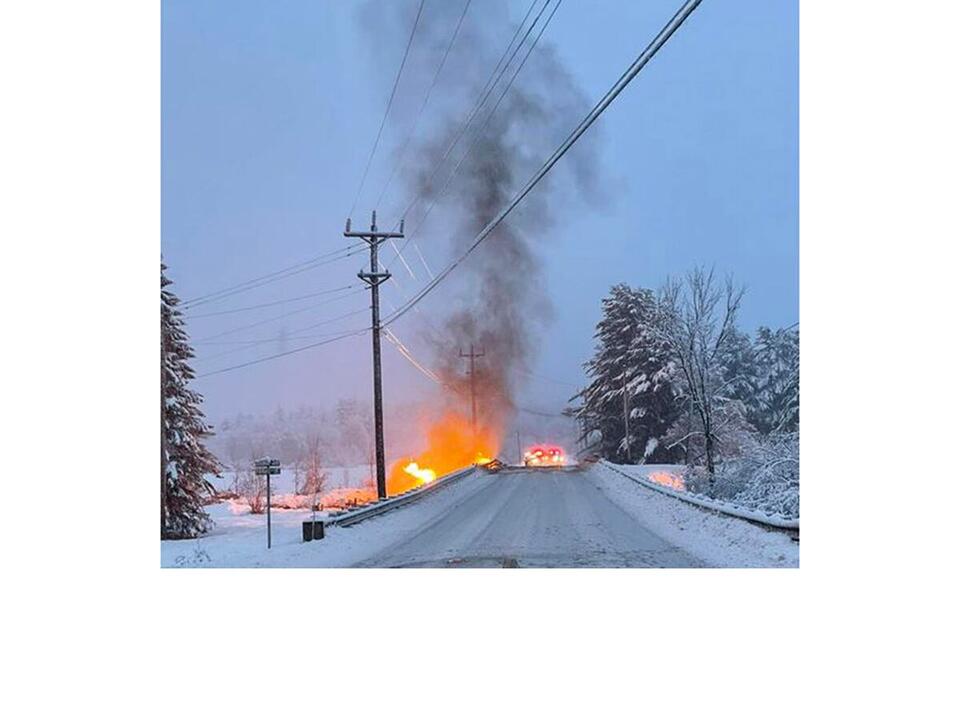 Evacuations underway, roads closed after propane truck crash in Irasburg