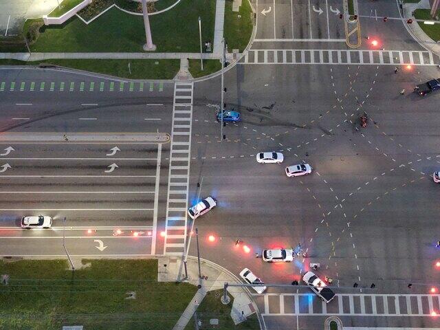 Road rage crash leaves motorcyclist seriously injured, driver arrested