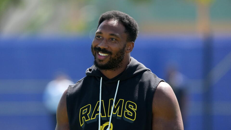 Myles Garrett remains out of Rams' practice