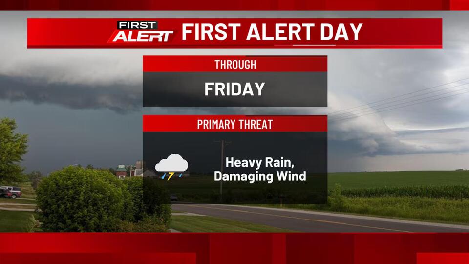 Heavy Rain Threat Remains