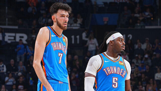 Chet: Thunder's offseason departures felt like 'losing a family member'