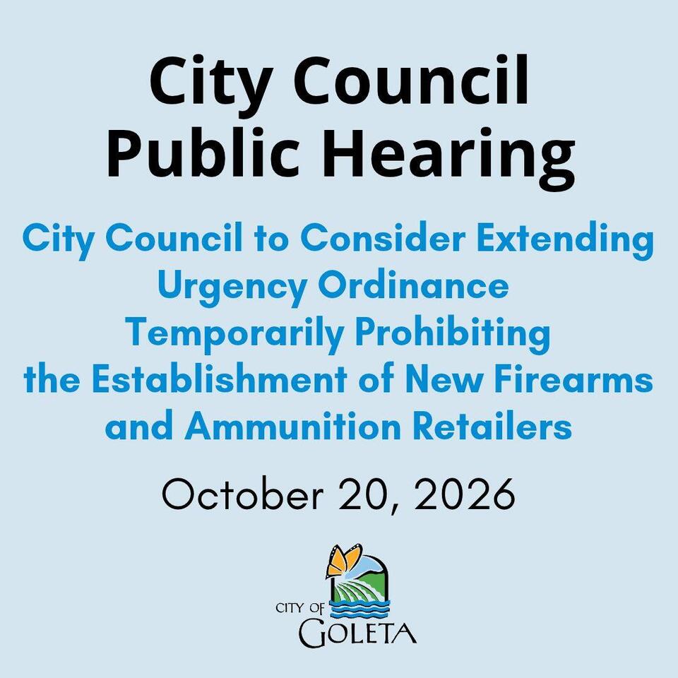 Goleta meeting on gun store rule extension Oct 20 - NewsBreak