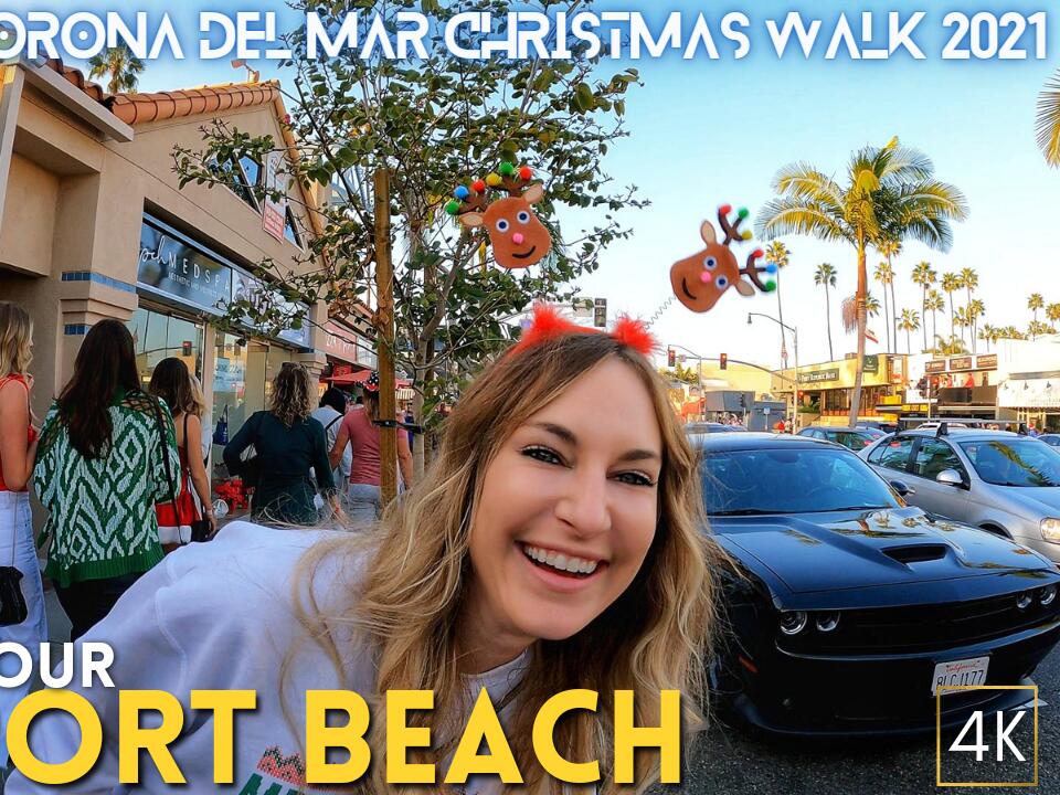 [Video] Corona Del Mar Christmas Walk 2021 was back. Newport Beach's