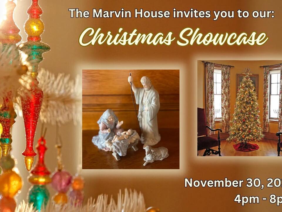 Marvin House Holding Christmas Showcase November 30