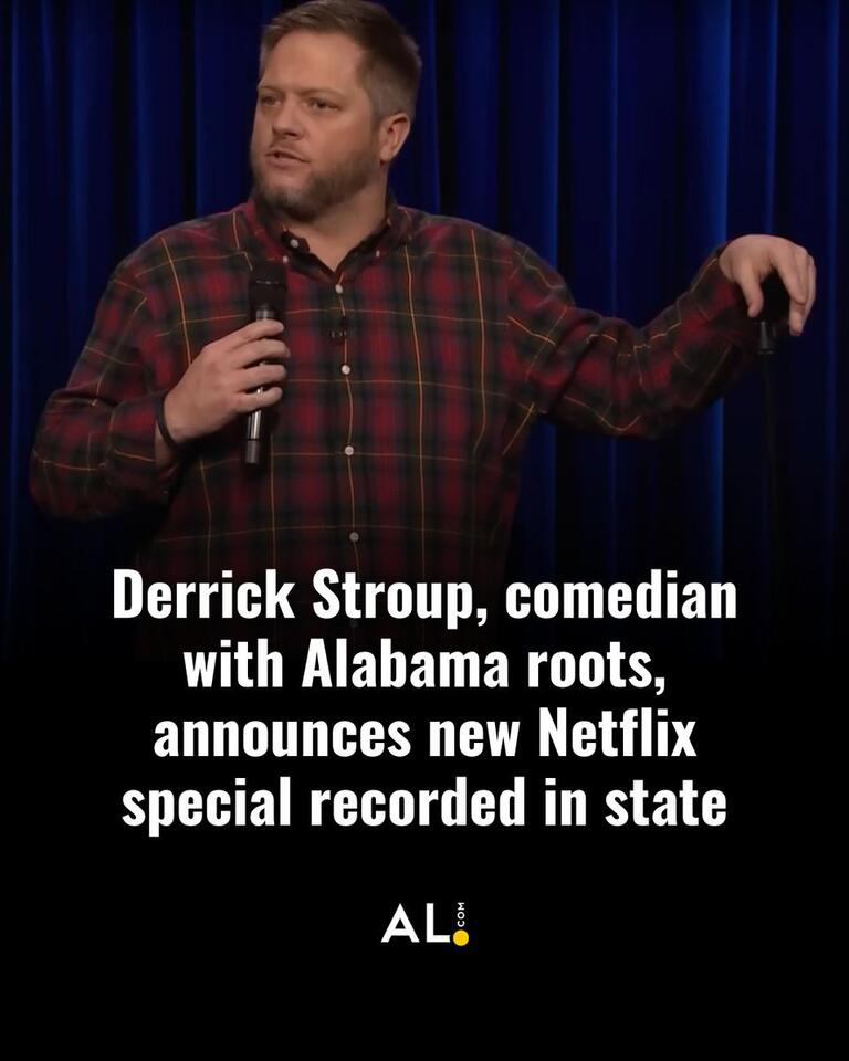 Comedian Derrick Stroup grew up in Harvest near Huntsville - NewsBreak