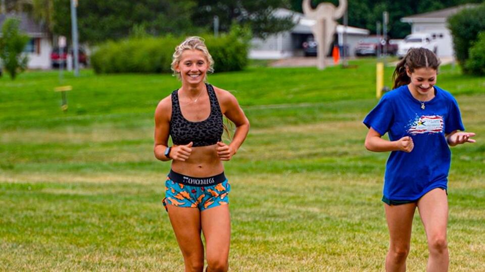 Class Act: Great Falls CMR runner Stella Damyanovich goes the extra mile for others