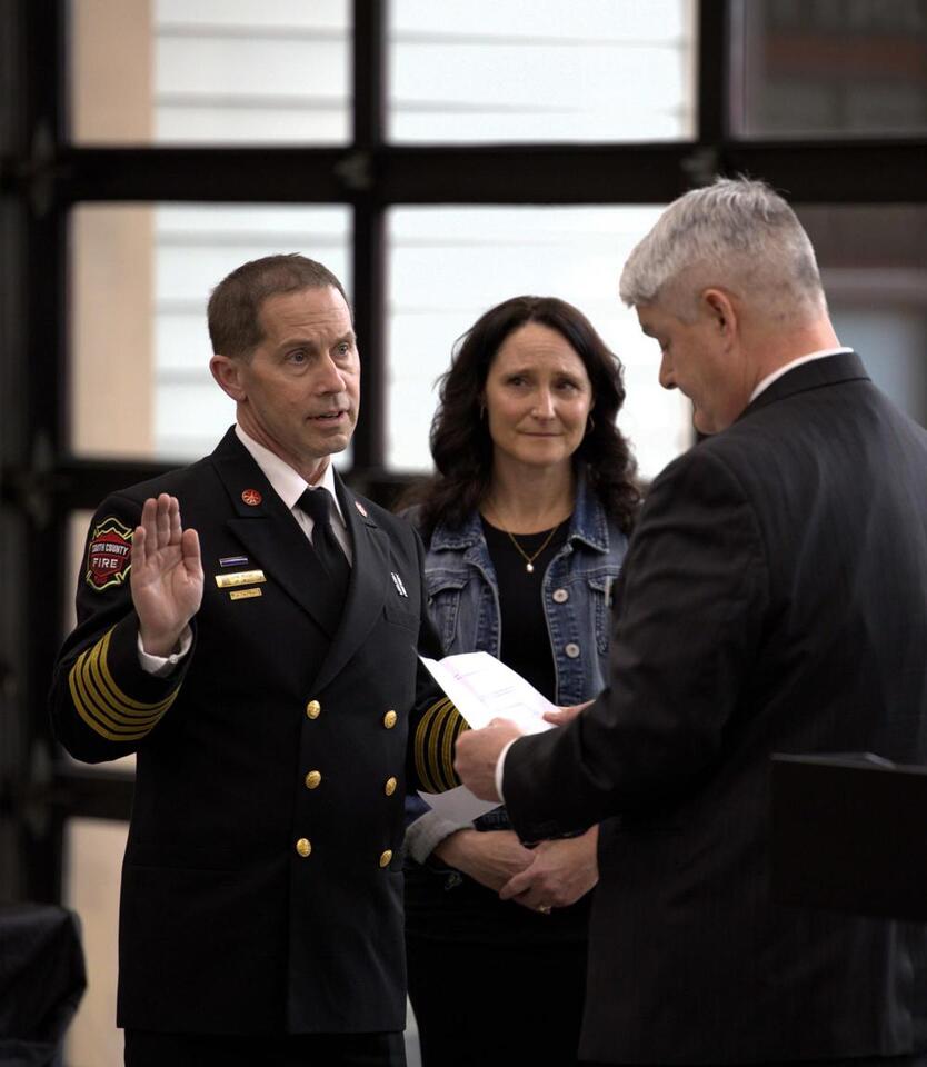 Fire Chief Shaughn Maxwell sworn in - NewsBreak