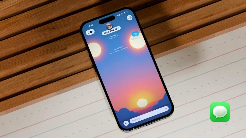 Can’t get the iMessage background to change in iOS 26? Here’s the fix ...