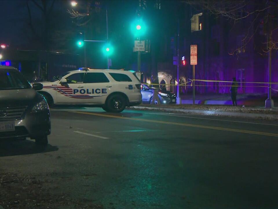 Car hits person near National Cathedral in Northwest DC