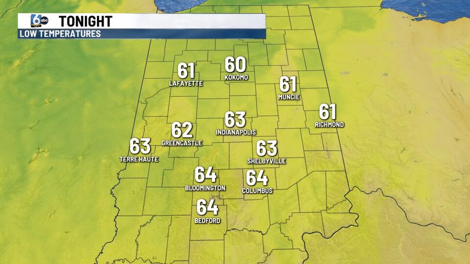 Sunshine and near normal temperatures