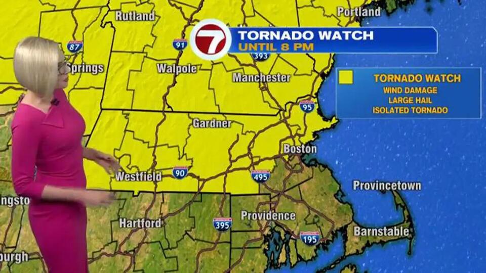 Tornado Watch issued for parts of Mass., New England - NewsBreak