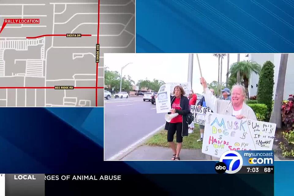 WWSB ABC7 News at 7:00pm - VOD - Protests aim to save Social Security ...