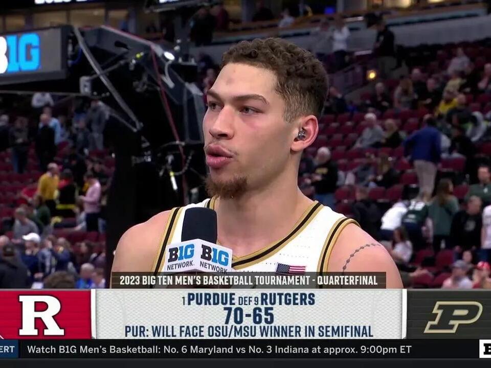 'We want to keep this momentum' — Mason Gillis speaks on Purdue advancing to the semifinals