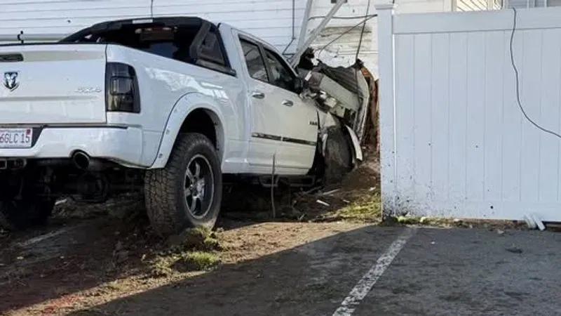 Police charge driver who crashed truck into the side of a home in Fall ...