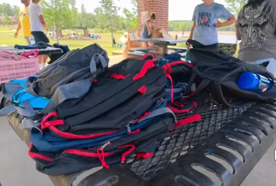 Rusk County Community Outreach Organization Gives Away More Than 550 Backpacks at First “Get Groovy for School” Event