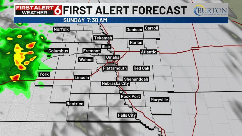 Carmelo’s First Alert 6 Forecast: Cooler with spotty storms possible Sunday