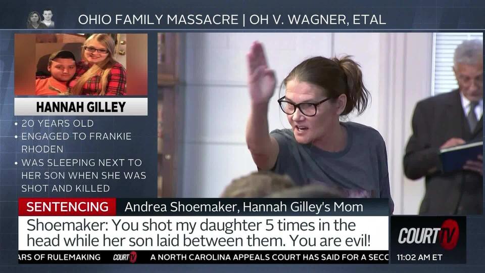 Wagner Victim’s Mom Speaks at Sentencing: ‘You Are the Spawn of Satan ...