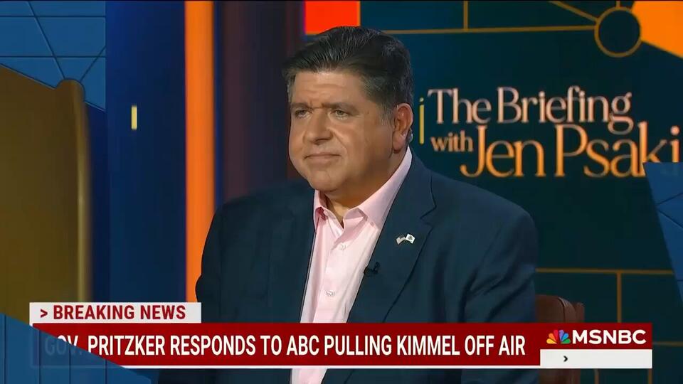 Jimmy Kimmel Live!: Gov. JB Pritzker Calls for ABC, Sinclair, Nexstar ...