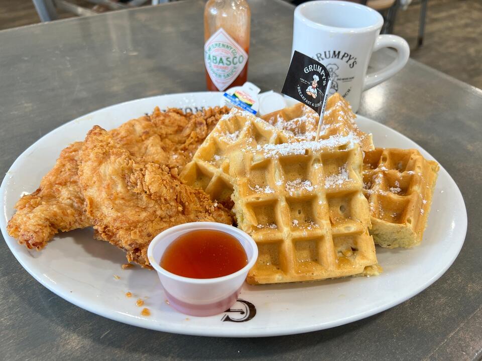 Best Chicken & Waffles in Jacksonville Grumpy’s Restaurant