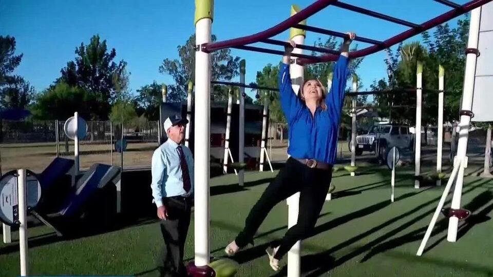 West Jordan builds ninja warrior obstacle course at Constitution Park ...