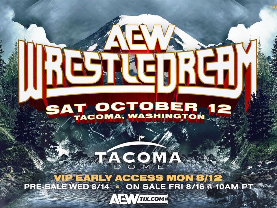 AEW WrestleDream 2024 Set for Washington On 10/12