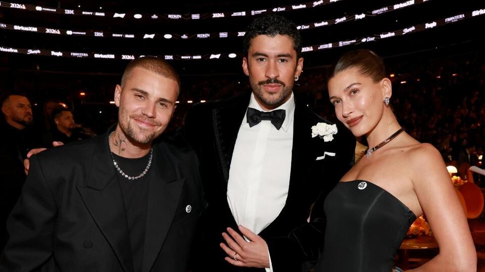 Hailey Bieber Poses With BFF Kendall Jenner’s Ex at Grammys 2026 ...