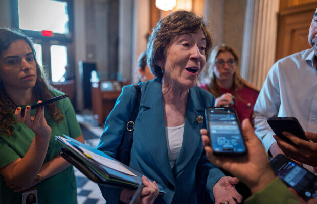 Sen. Collins makes first public appearance since ProPublica allegations ...