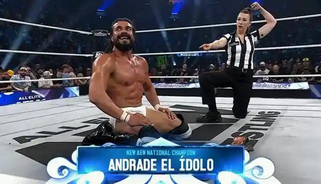 Andrade El Idolo Is Your New AEW National Champion