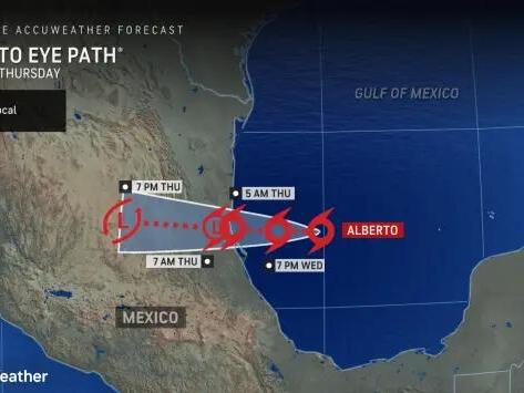 Tropical Storm Alberto forms, delivering flooding rain, storm surge to ...