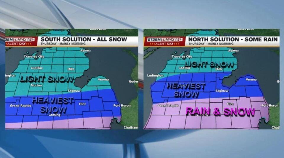 Winter returns: Wet snow possible in Mid-Michigan on Thursday - NewsBreak