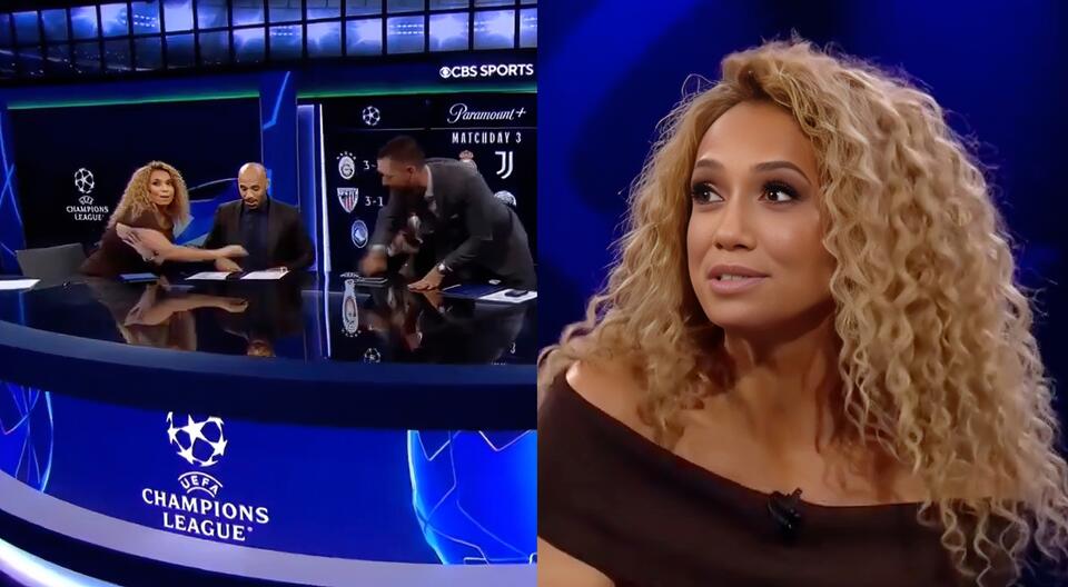 CBS Sportscaster Kate Abdo Suffered Wild Wardrobe Malfunction On Live ...
