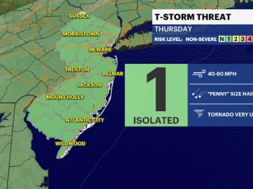 Weather to Watch: Tracking potential severe storms for Thursday afternoon