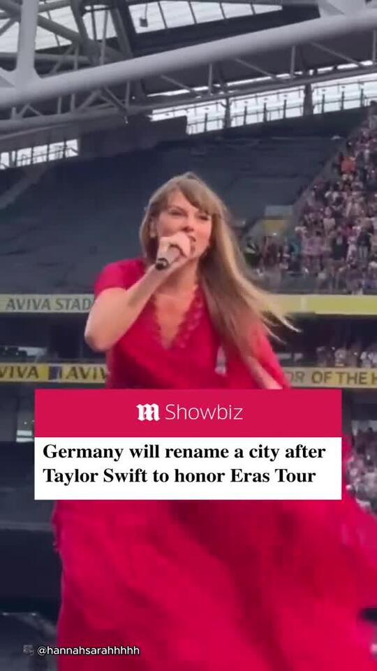 The city of Gelsenkirchen will temporarily be renamed to ‘Swiftkirchen