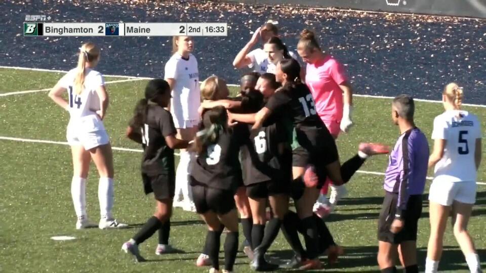 Binghamton Women's Soccer plays Maine to draw, Bearcats clinch regular ...