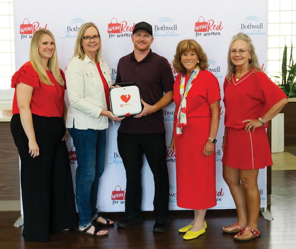 Wear Red for Women donates an AED to Sedalia Youth Football League ...